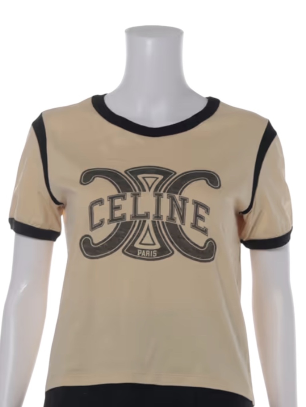 Celine Triomphe Ringer Tee